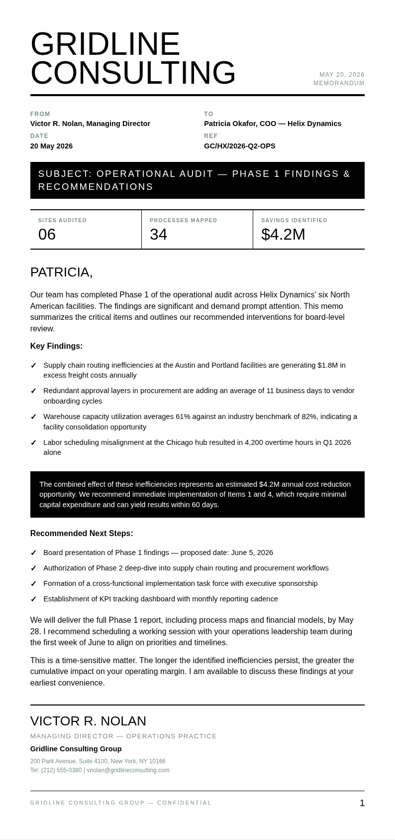 Monochrome stark email